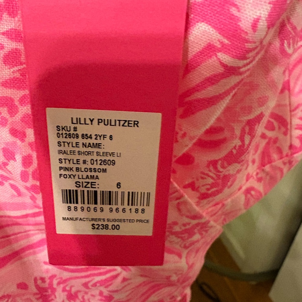 Lilly Pulitzer Pink Blossom Dress